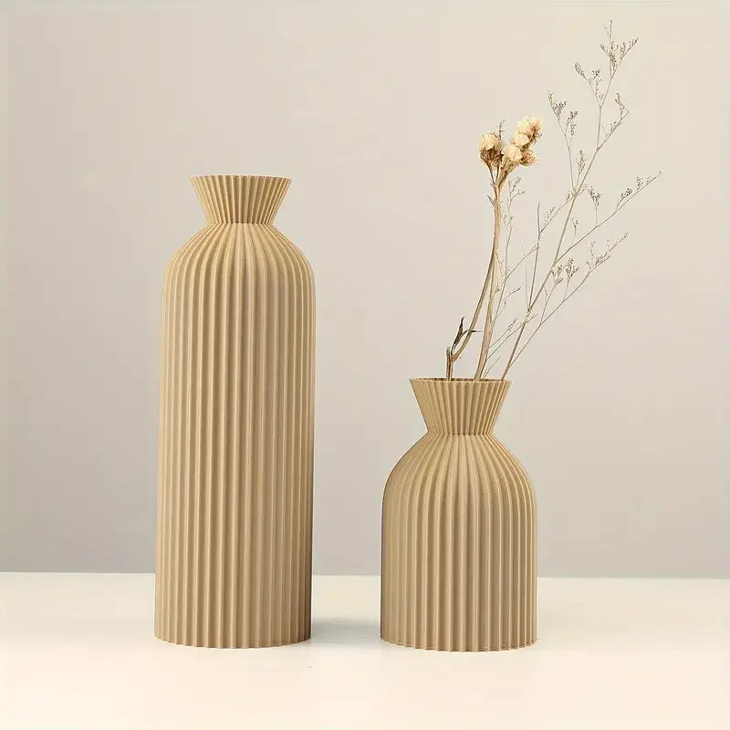 Vaso Decorativo Moderno em Plástico 3D