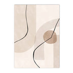 Quadro Abstrato Boho Bege