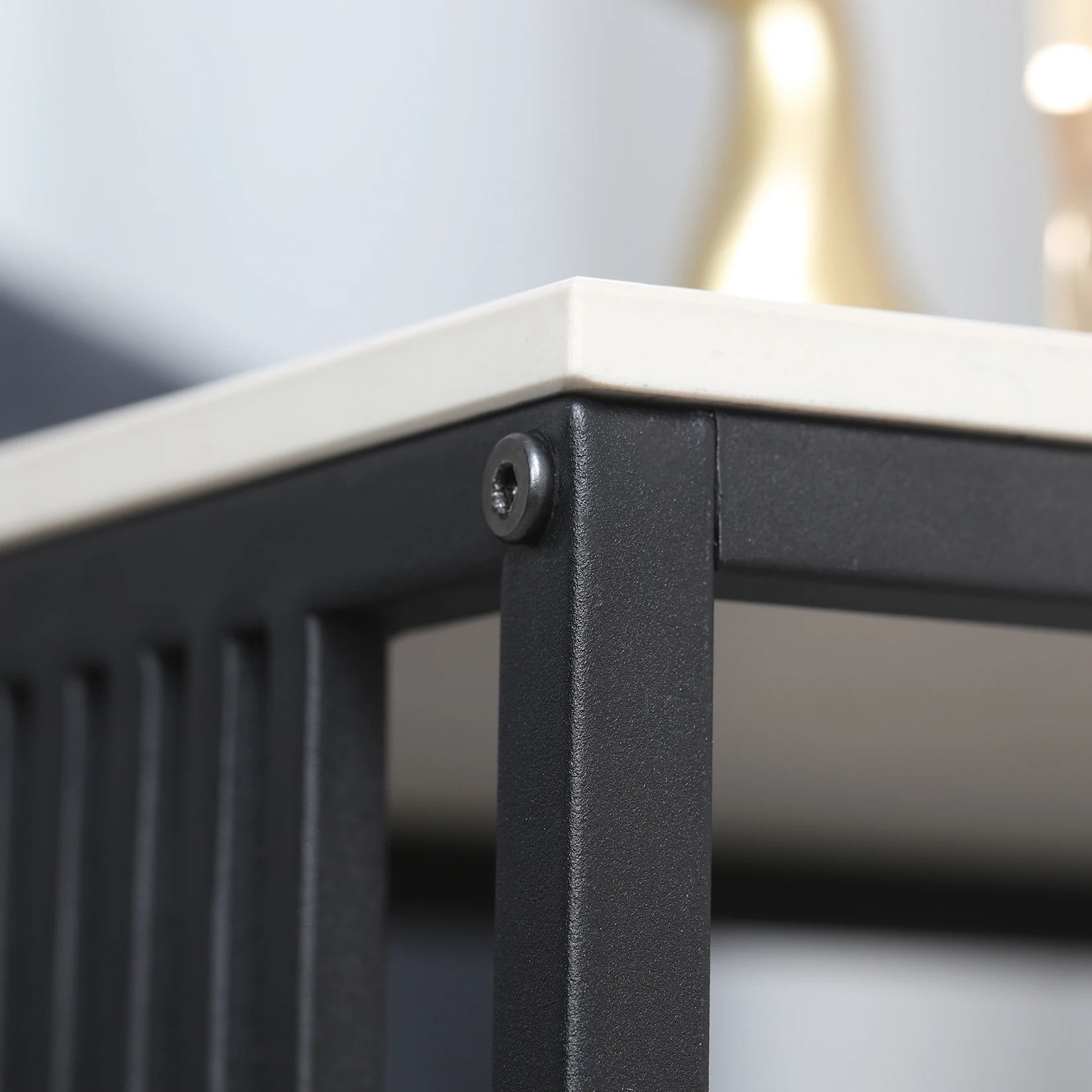 Mesa de Apoio com Tampo em Mármore Sólido