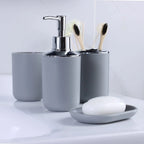Conjunto de Acessórios de Casa de Banho – Design Moderno e Funcional