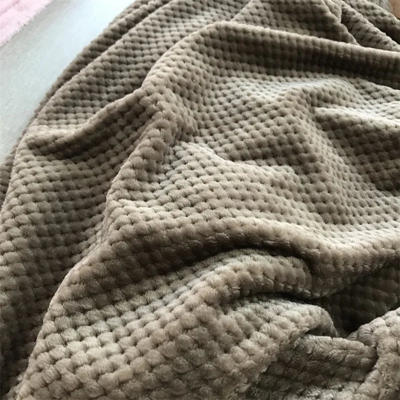 Manta Flanela Coral Fleece