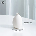 Vasos Decorativos em Cerâmica – Estilo Europeu