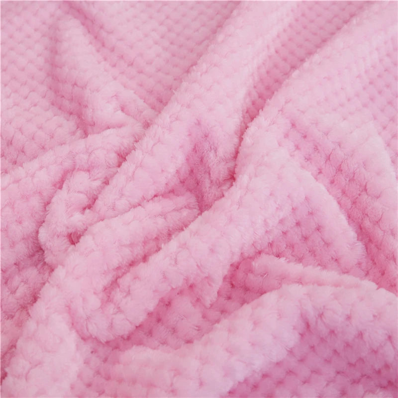 Manta Flanela Coral Fleece