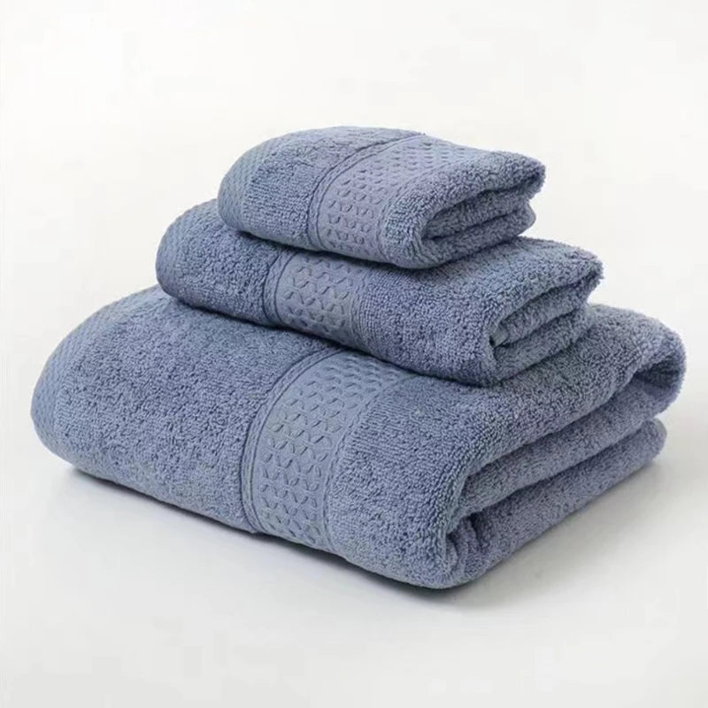 Conjunto de Toalhas Quadradas em Algodão Orgânico – DUTRIEUX