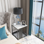 Mesa de Apoio com Tampo em Mármore Sólido