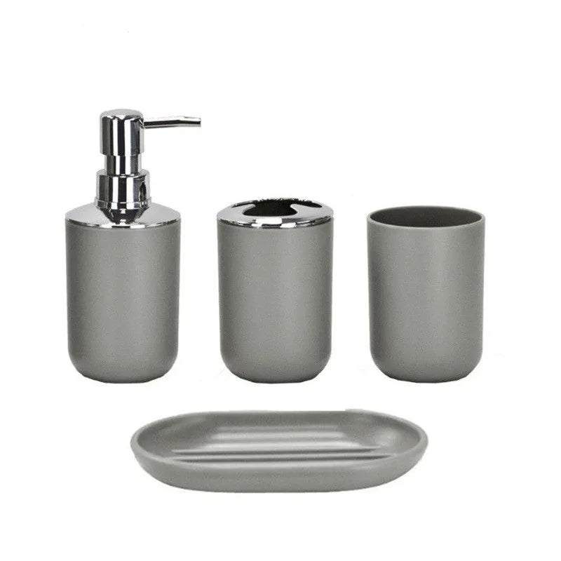 Conjunto de Acessórios de Casa de Banho – Design Moderno e Funcional