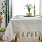 Linen and Cotton Tablecloth
