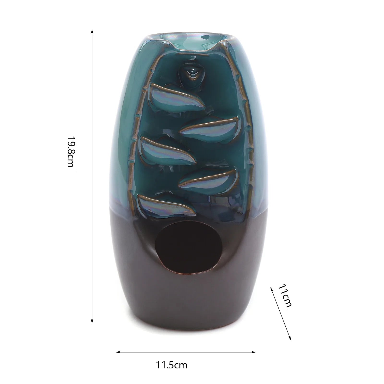 Incensário Cascata de Cerâmica – Elegância e Tranquilidade para Casa e Escritório