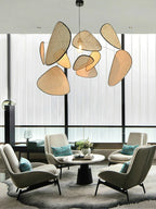 Modern LED Pendant in Handcrafted Rattan