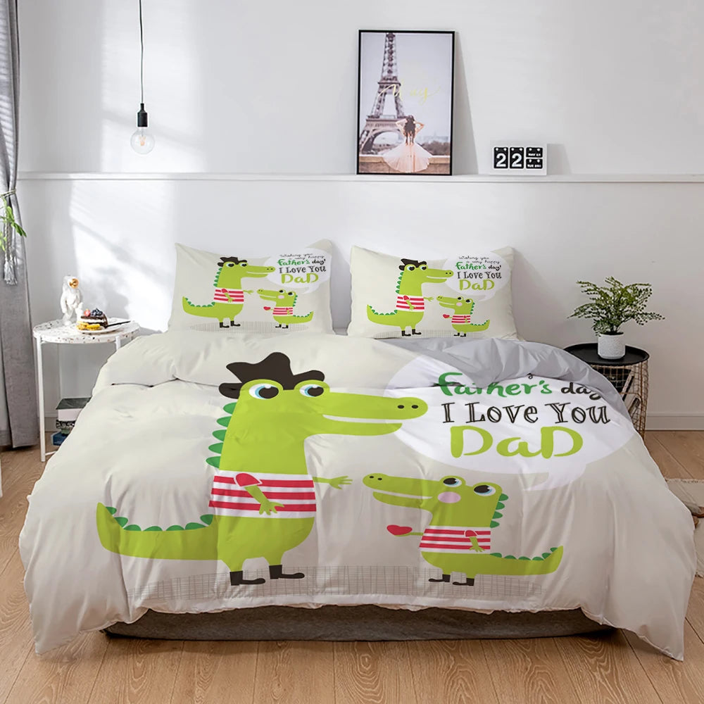 Conjunto de Capa de Edredão – 3D Print