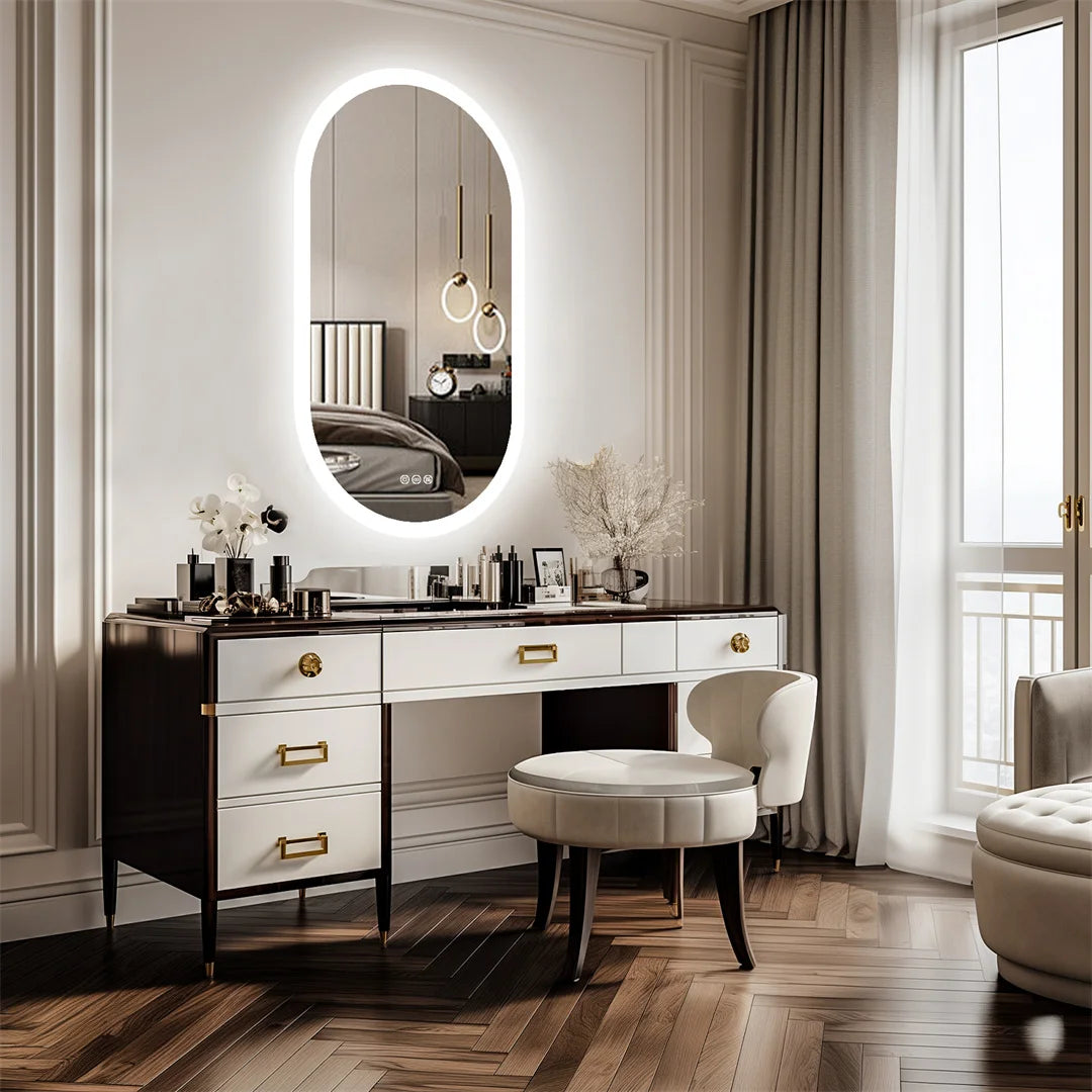 Espelho Oval com LED