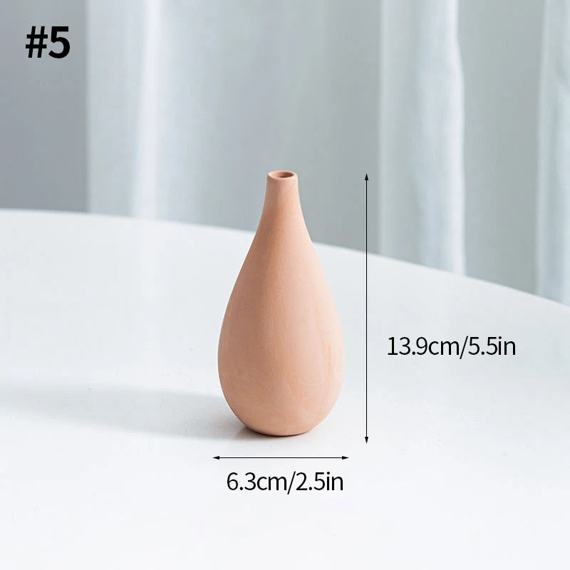 Vasos Decorativos em Cerâmica – Estilo Europeu