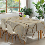 Toalha de Mesa Impermeável e Anti-manchas – Estilo Moderno