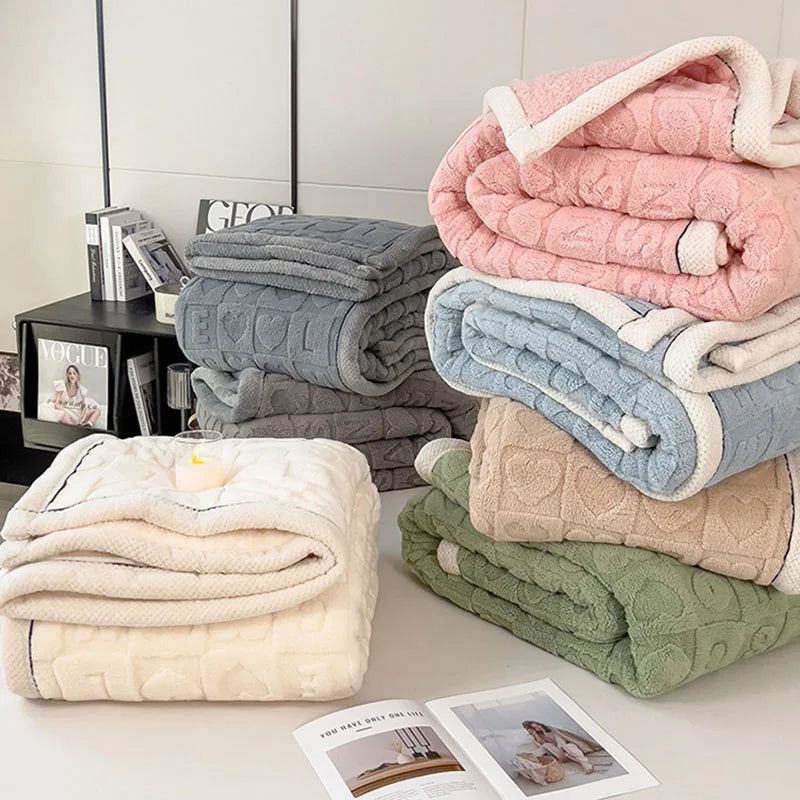 Manta em Flanela Coral Fleece – Ultra Macia e Aconchegante
