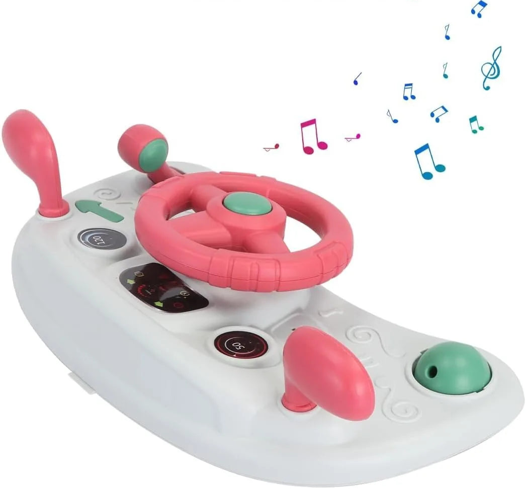 Voador 2 em 1 para Bebé – Voador com Bandeja de Alimentação Removível e Bandeja Musical (Sem Pilhas), Dobrável