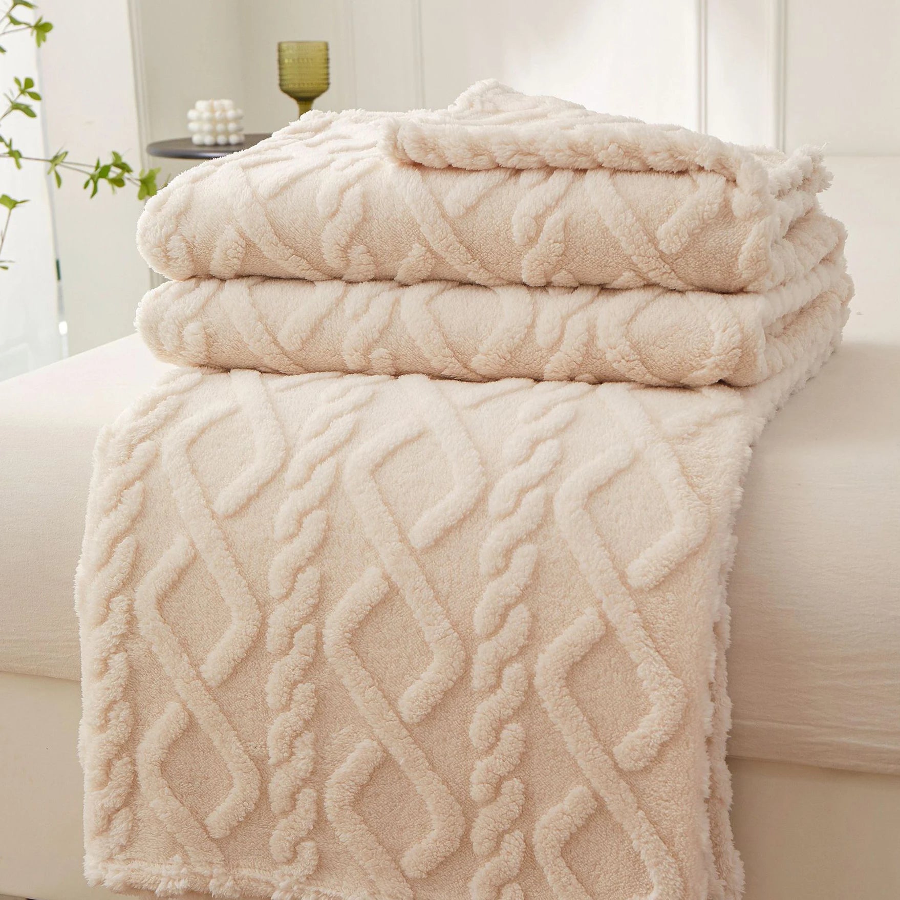Manta de Inverno Sherpa
