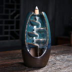 Incensário Cascata de Cerâmica – Elegância e Tranquilidade para Casa e Escritório
