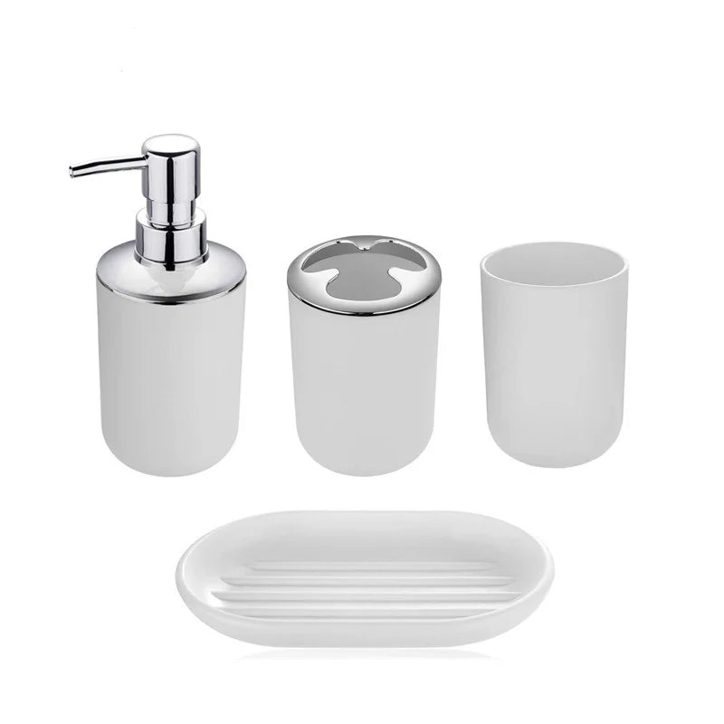 Conjunto de Acessórios de Casa de Banho – Design Moderno e Funcional