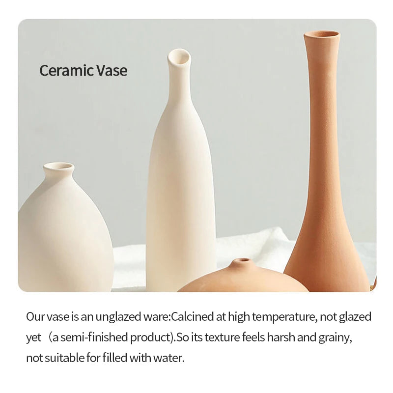 Vasos Decorativos em Cerâmica – Estilo Europeu