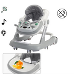 Voador 2 em 1 para Bebé – Voador com Bandeja de Alimentação Removível e Bandeja Musical (Sem Pilhas), Dobrável