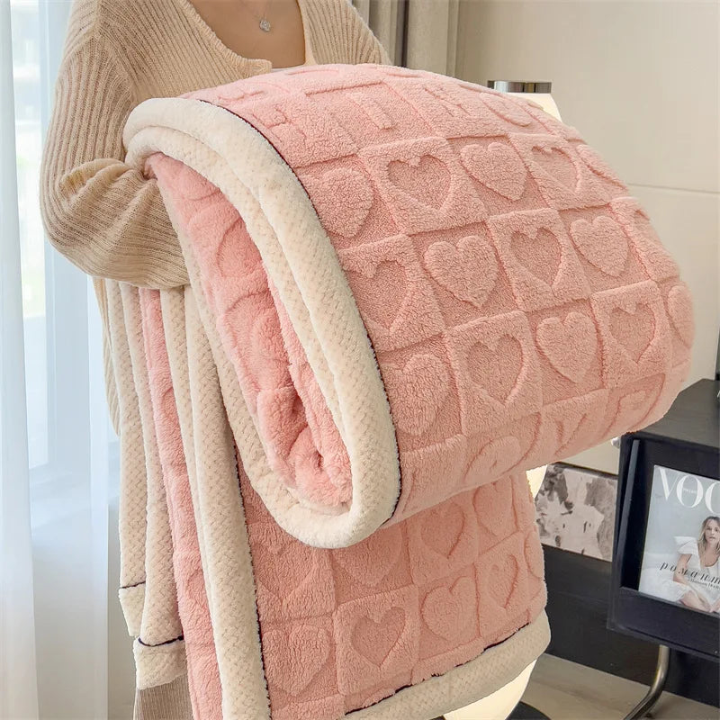 Manta em Flanela Coral Fleece – Ultra Macia e Aconchegante