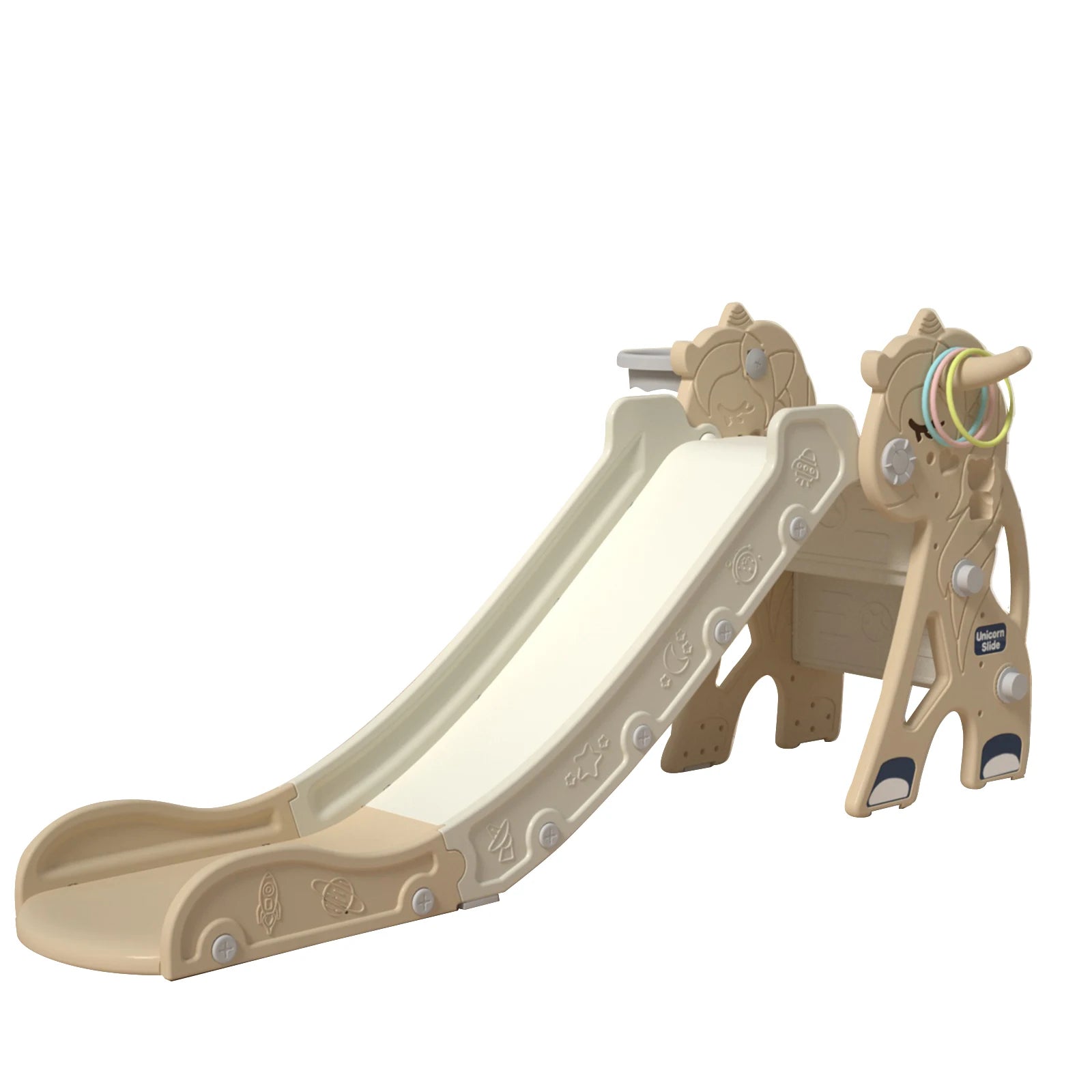 Escorrega Infantil em Plástico para Bebés e Crianças (0-36 Meses)